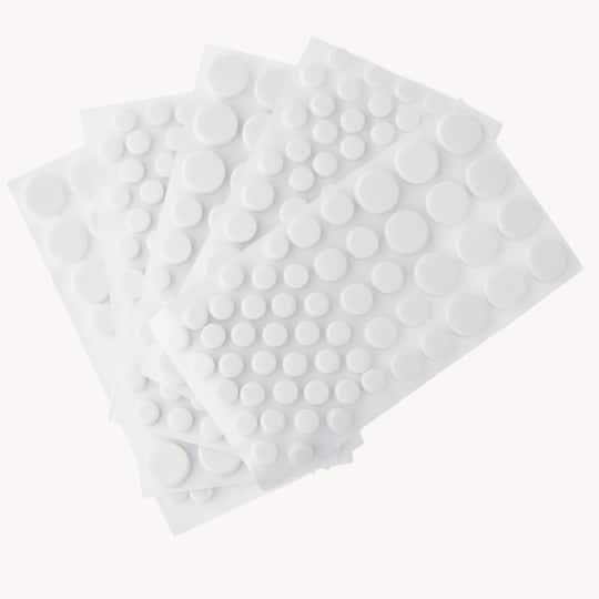 12 Packs 275 ct 3300 total Foam Adhesive Circles by Recollections in White 3 mm Michaels
